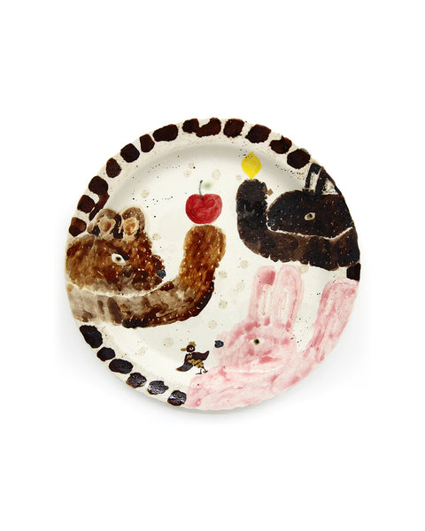 Fruits for Everyone (Handmade Plate)
