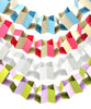 Concertina Paper Chain Kit (Moss Green/Frosted Lilac)