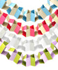 Concertina Paper Chain Kit (White/Stone)