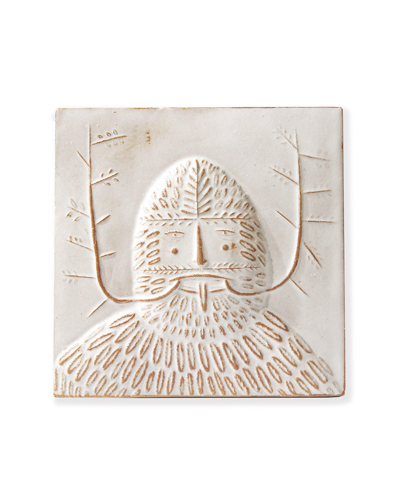 Greenman No.2 (Handmade Tile)