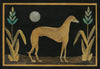 Greyhound, Light Red Fawn (Original Painted Panel)