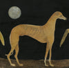 Greyhound, Light Red Fawn (Original Painted Panel)