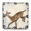 Hopping Deer (Handmade Tile)