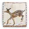 Hopping Deer I (Handmade Tile)