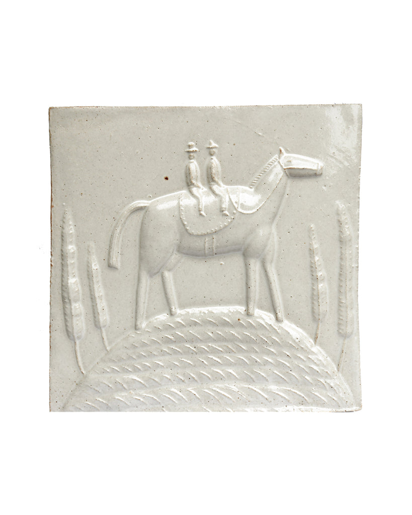 The Horsemen of Padstow (Handmade Tile)