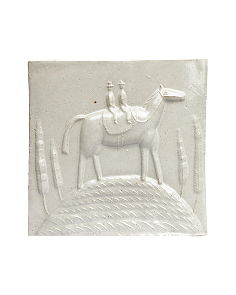 The Horsemen of Padstow (Handmade Tile)