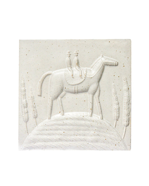 The Horsemen of Padstow (Handmade Tile)