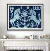 Horse Mirror (Original Cyanotype Framed)