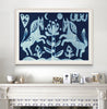 Horse Mirror (Original Cyanotype Framed)