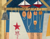 In the Sail Loft (Original Framed Collage)