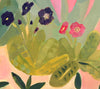 Iris Time (Iris, Primula, Honeysuckle) (Original Oil Painting)