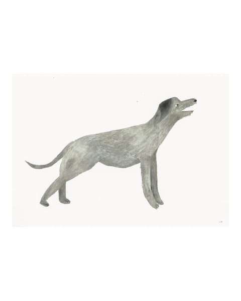 Irish Wolfhound (Framed Original)