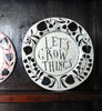 Let's Grow Things (Large Plate)