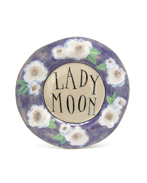 Lady Moon (Large Plate)