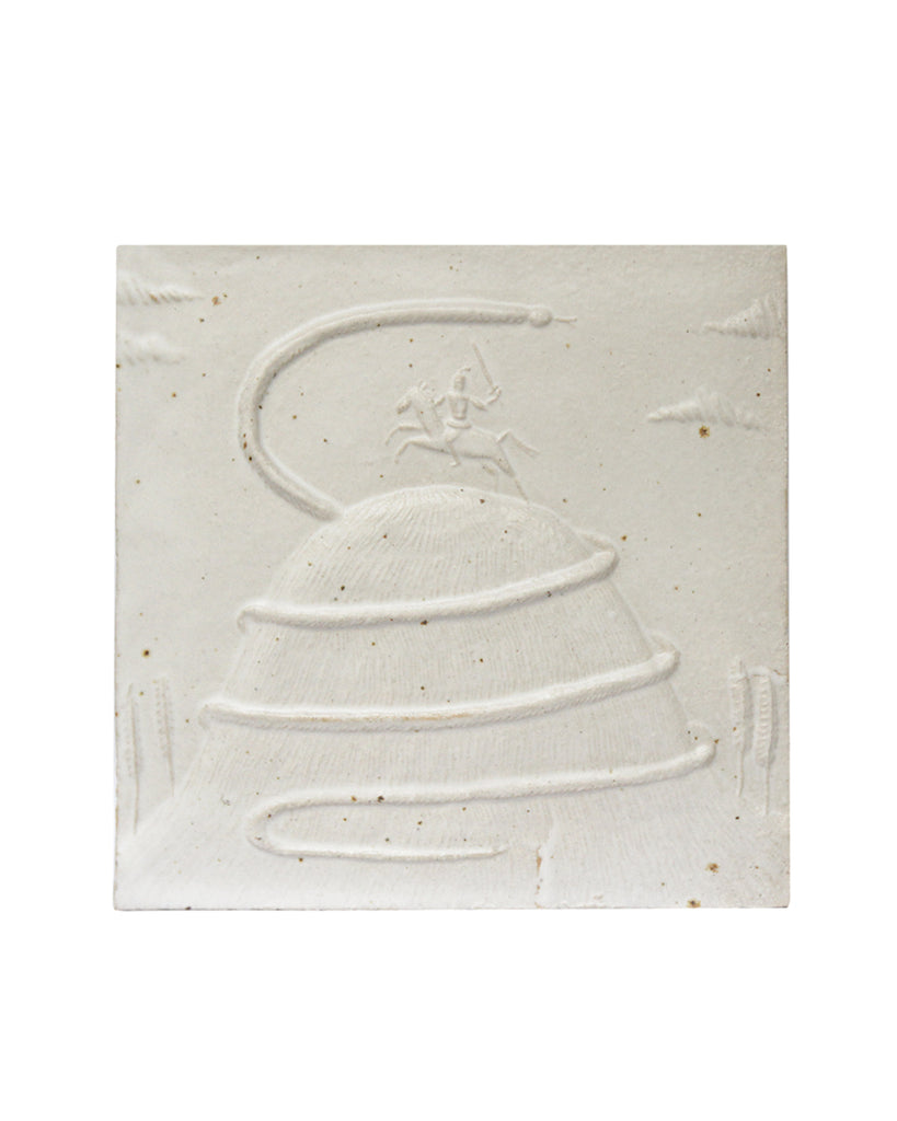 Lambton Worm (Handmade Tile)