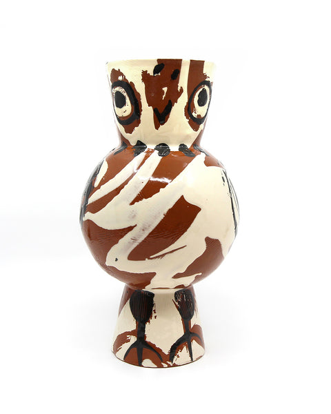 Large Owl Vase I