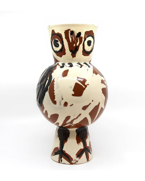 Large Owl Vase III