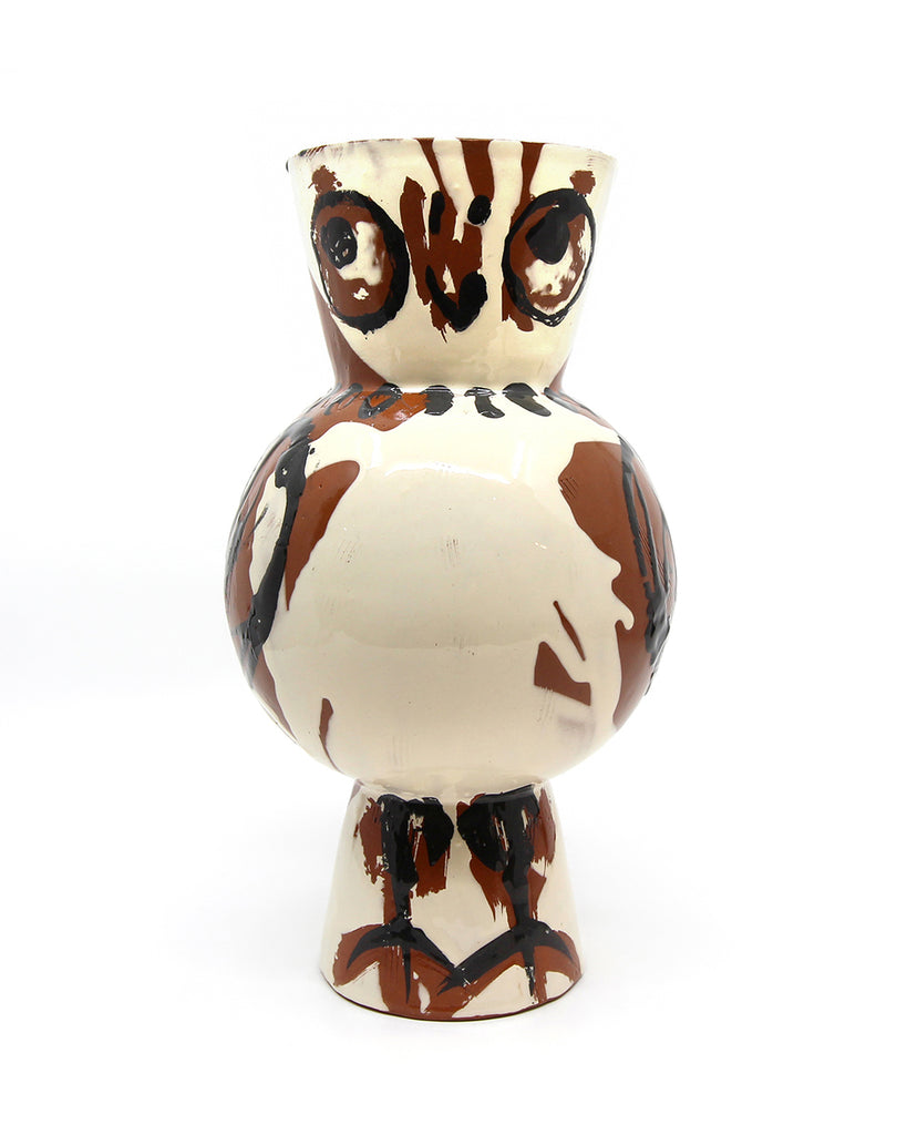 Large Owl Vase VI