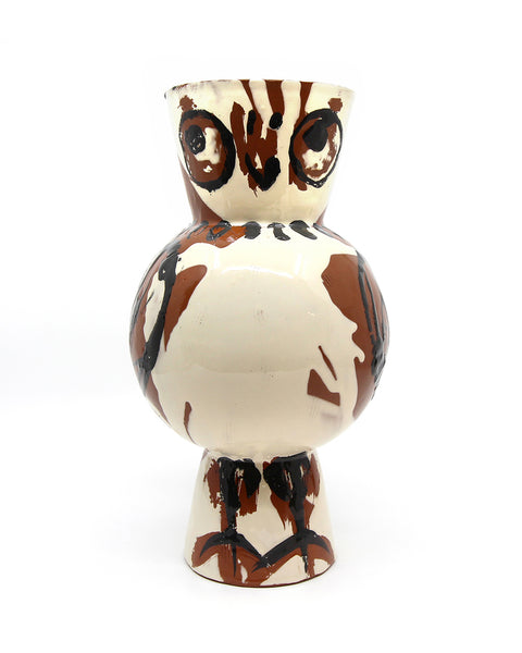 Large Owl Vase VI