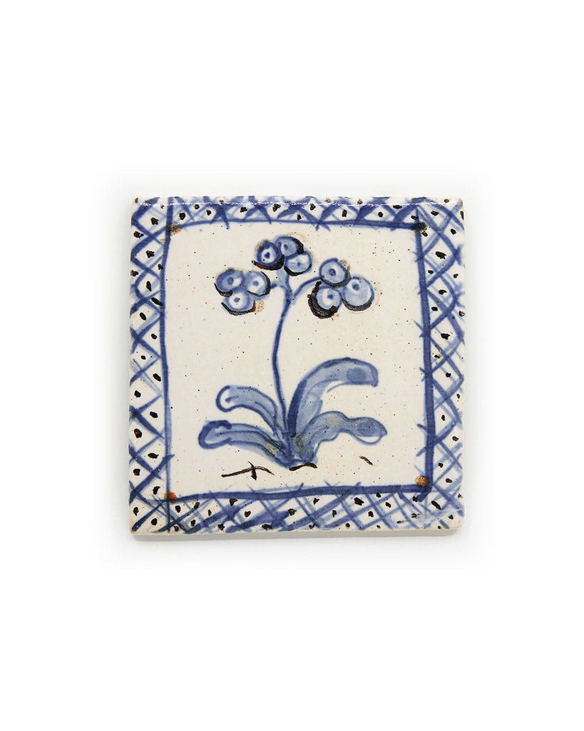 Lattice Flower (Handmade Tile)