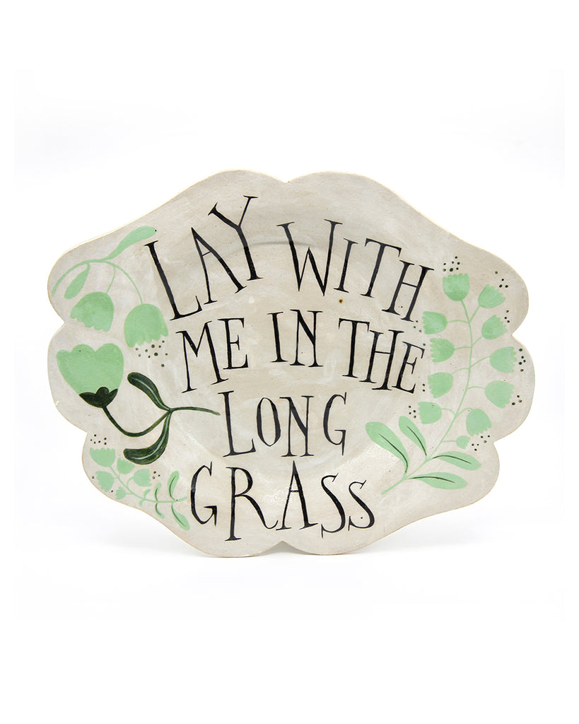 Lay with Me (Scalloped Platter)