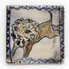 Leaping Lion I (Handmade Tile)