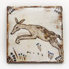 Leaping Deer I (Handmade Tile)