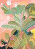 Lettuce & Companions (Calendula, Lettuce, Lychnis & Viola) (Original Oil Painting)