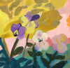 Lettuce & Companions (Calendula, Lettuce, Lychnis & Viola) (Original Oil Painting)