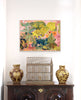 Lettuce & Companions (Calendula, Lettuce, Lychnis & Viola) (Original Oil Painting)