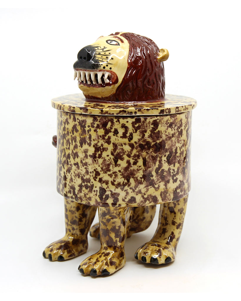 Lion Jar I
