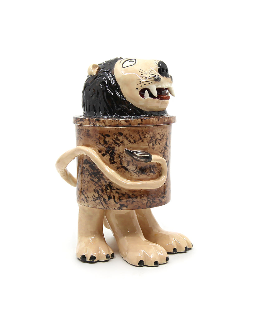 Lion Jar IV