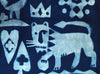 Lion Cipher (Original Cyanotype Framed)