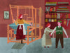 The Tweed Weavers (Original Framed Collage)