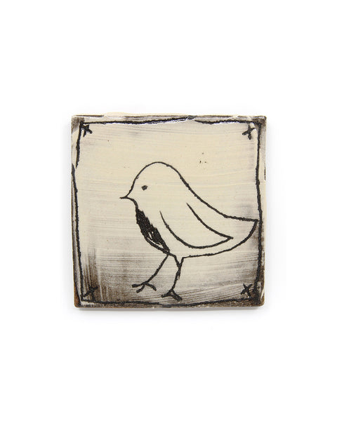 Medieval Bird II (Handmade Tile)