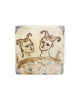 Medieval Folk and Rat (Handmade Tile)