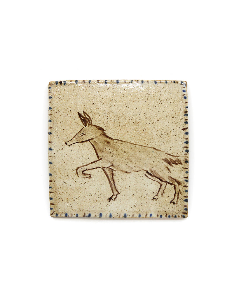 Medieval Fox (Handmade Tile)