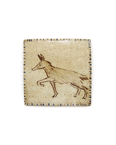 Medieval Fox (Handmade Tile)