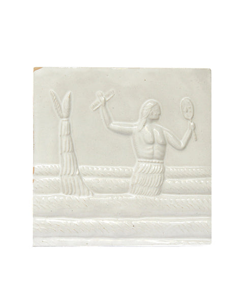 Mermaid of Zennor (Handmade Tile)