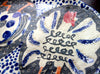 Midnight Dance of Feathers (Handmade Plate)