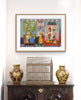 The Miniaturists' Workshop (Original Framed Collage)