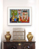 The Miniaturists' Workshop (Original Framed Collage)