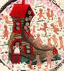 Mother Goose Game (Original Framed Painting)