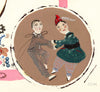 Mother Goose Game (Original Framed Painting)