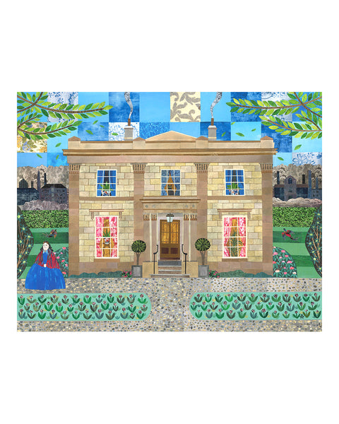 Mrs Gaskell At Home (84 Plymouth Grove, Manchester) (Limited Edition Print)