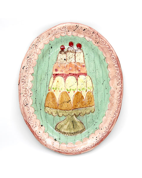 Mrs Kipling's Fancy (Large Platter)
