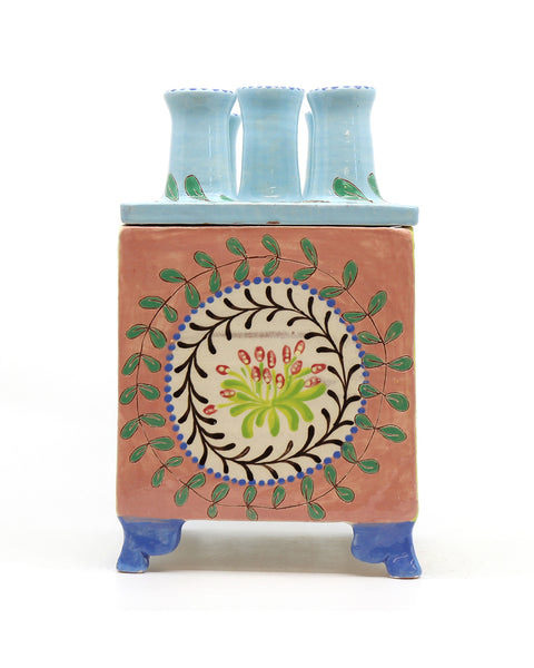 Square Flower Brick (Four Spouts)