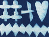 Bird Flag (Original Cyanotype Framed)