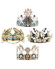 FRESCO POP OUT CROWNS (SET OF 4)