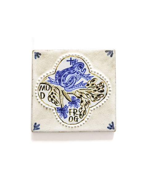 Mud Frog (Handmade Tile)
